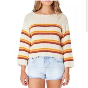 RIP CURL Golden Days Sweater S NWT